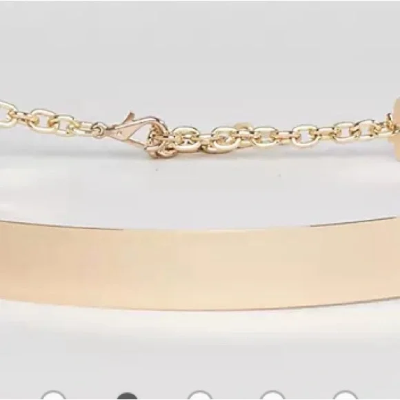 AQ/AQ sphere silver belt in size medium/large - Picture 2 of 6